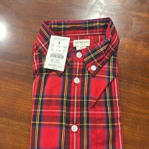 JCrew Crewcuts boys oxford shirt size 6-7, new with tags